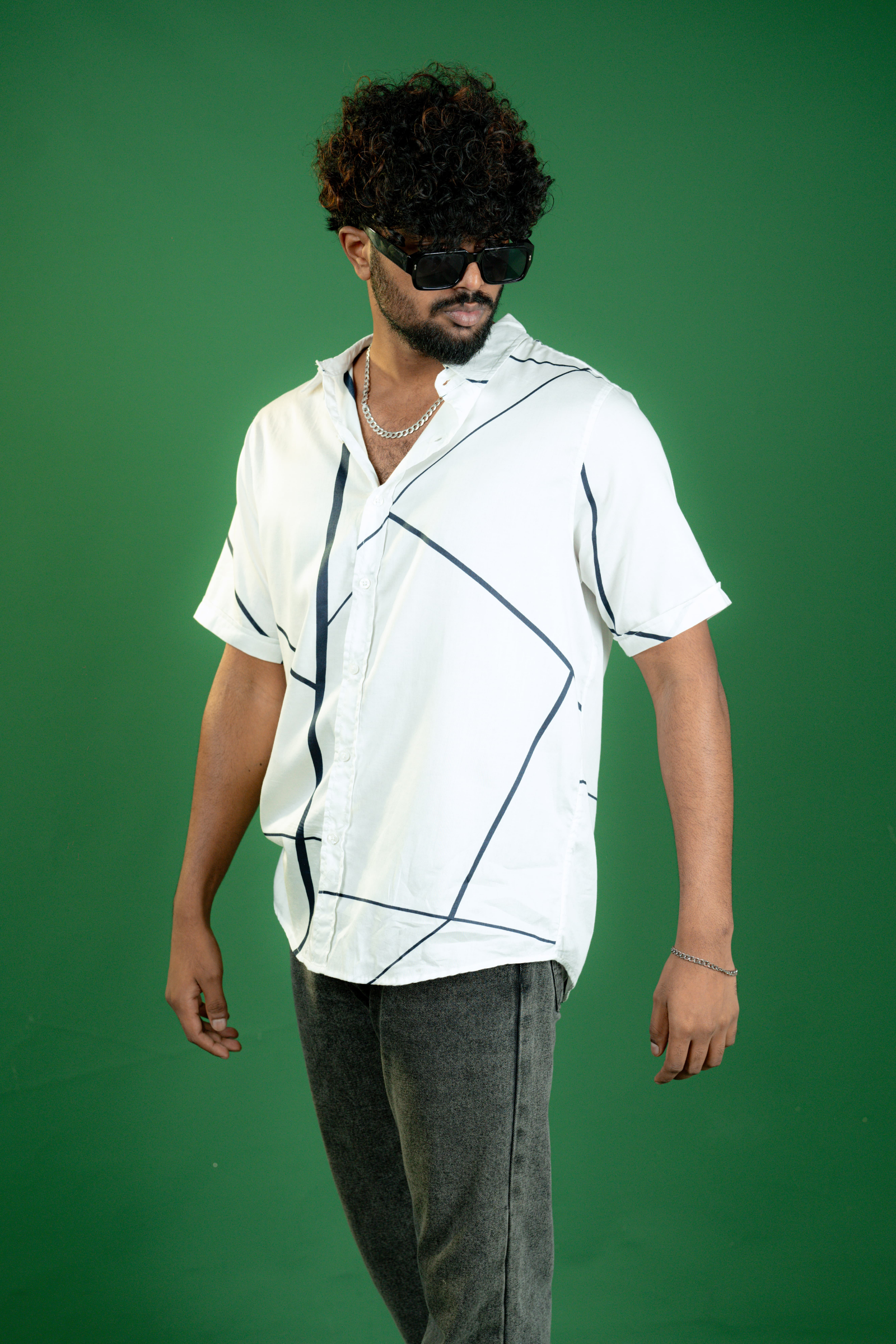 Messy stripes unisex shirt Messy stripes unisex shirt